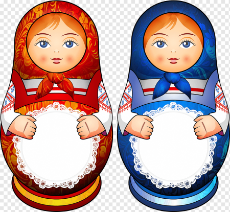 Матрешка для игры наряди матрешку