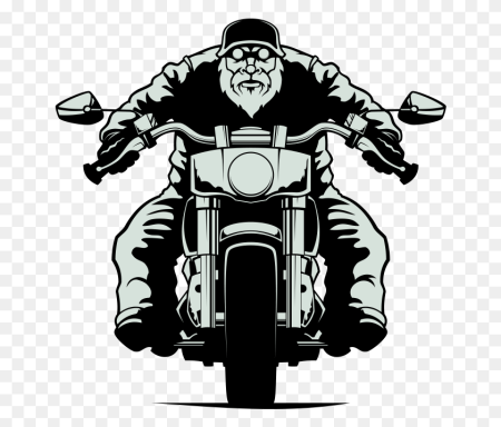 Harley Davidson мотоцикл вектор