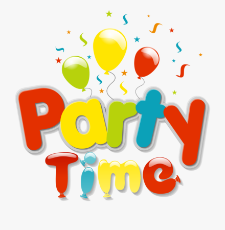 Birthday Party на прозрачном фоне