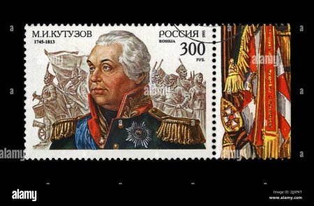 Почтовая марка Кутузов