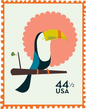 Postage stamp poster Design