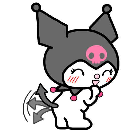 Хелло Китти Kuromi