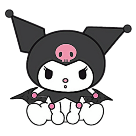 Стикеры Хеллоу Китти Kuromi