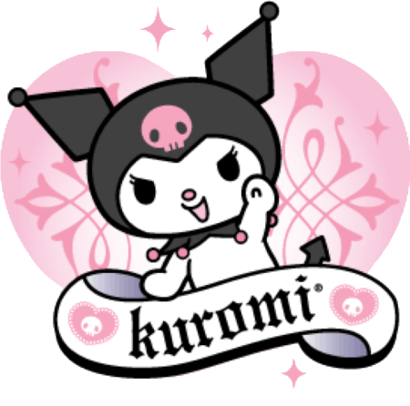 Kuromi hello Kitty Стикеры