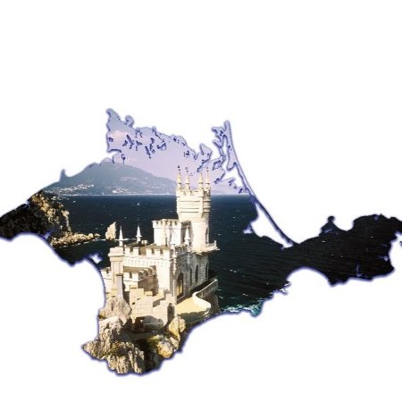 Крым очертания полуострова