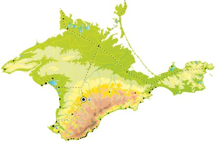Флаг полуострова Крым