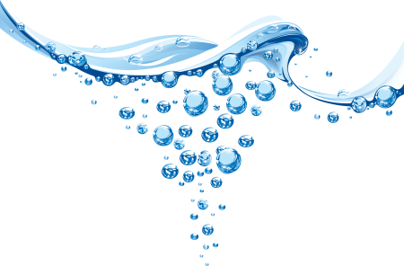 Брызги воды вектор