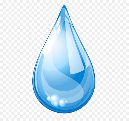 Капельки воды на прозрачном фоне