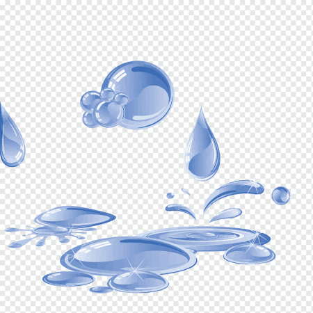 Брызги воды мультяшные