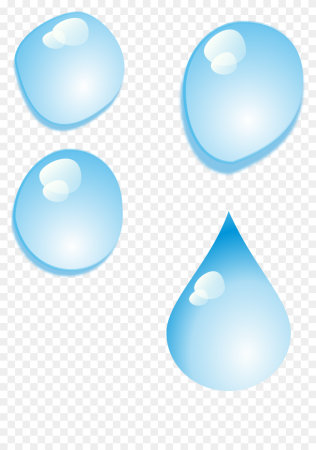 Форма капли воды