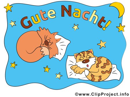 Открытки gute Nacht