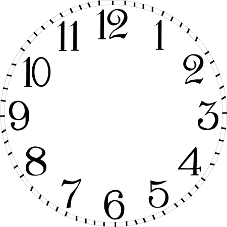 Циферблат часов
