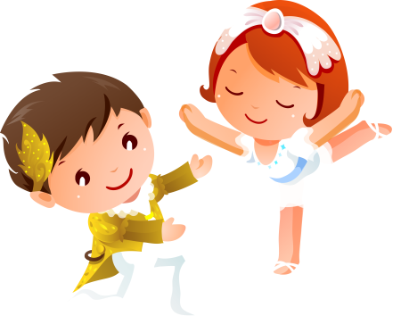 Иллюстрации танцующих детей