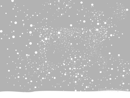 Падающий снег на прозрачном фоне