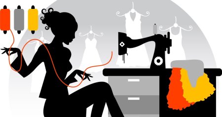Ателье иллюстрация