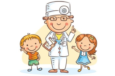 Педиатр иллюстрация