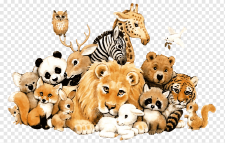 Много зверей