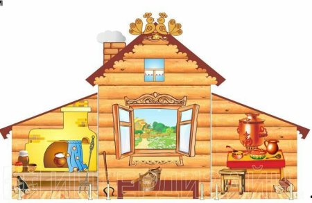 Декорация изба