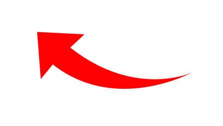 Стрелка на белом фоне