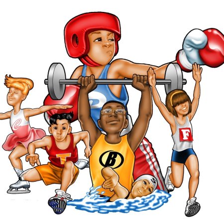 Спорт рисунок