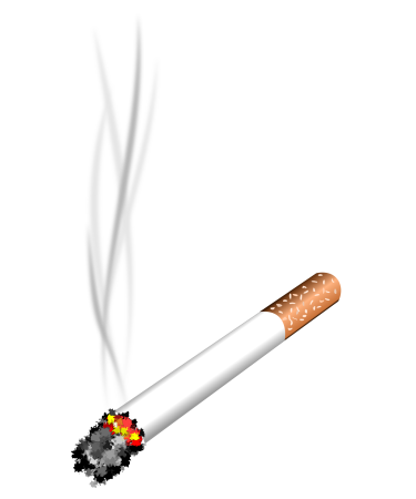 Дымящаяся сигарета