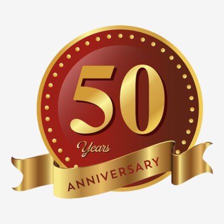50 Лет надпись