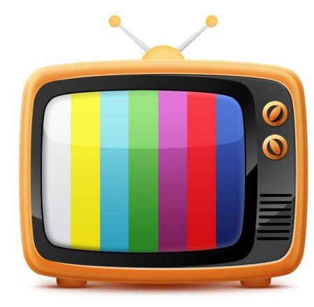 Телевизор мультяшный