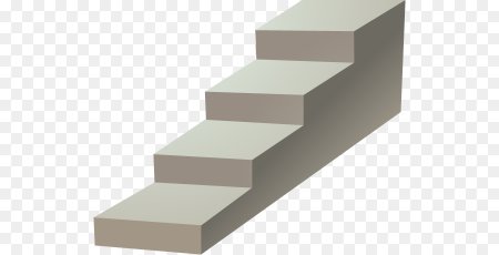 Ступеньки на белом фоне