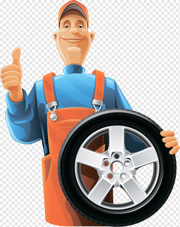 Автослесарь мультяшный