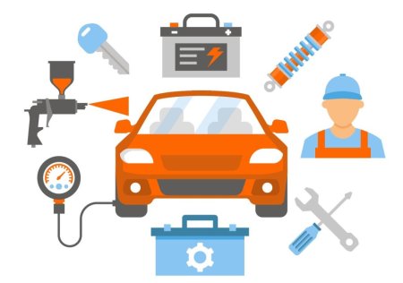 Техобслуживание авто иконка