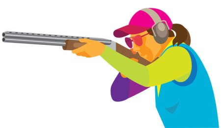 Стрельба иллюстрация