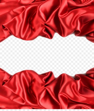 Красная ткань