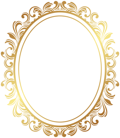 Овальная рамка