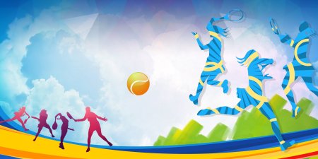 Спортивный фон для презентации