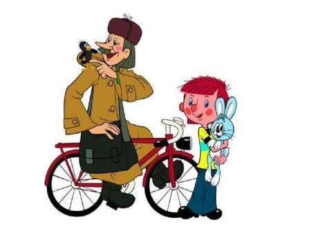 Герои из Простоквашино Печкин