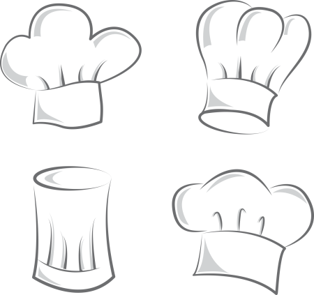 Поварской колпак рисунок