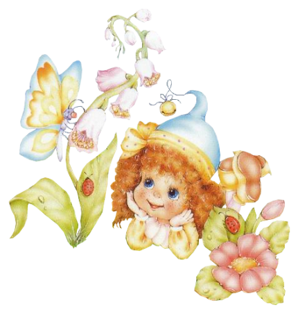 Малышка кудряшка рисунок