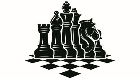 Шахматная фигура Король вектор