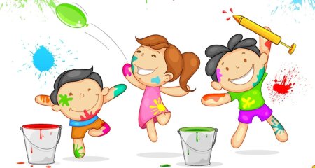 Дети творчество вектор