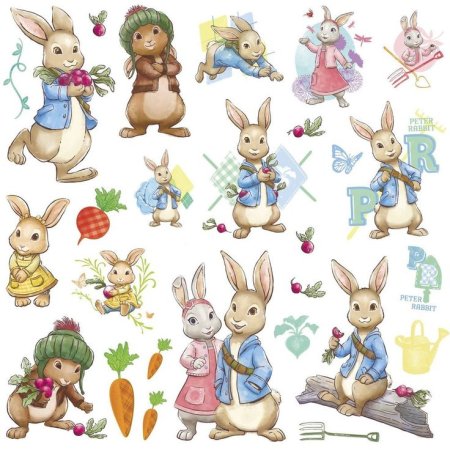 Скрапбукинг бумага Peter Rabbit