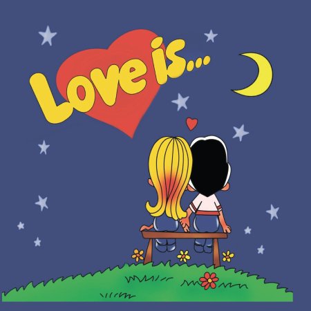 Love is надпись