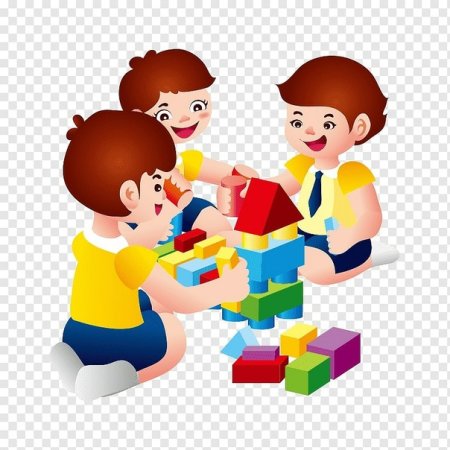 Иллюстрации играющих детей