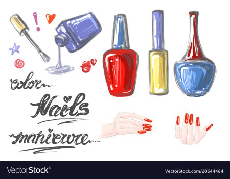 Значок мастера маникюра