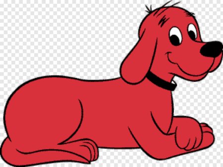 Clifford the big Red Dog Art
