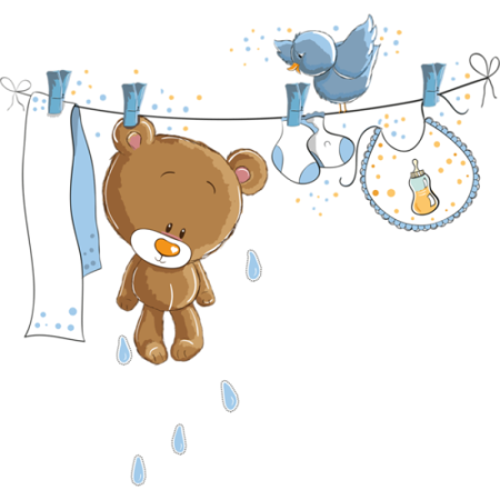 Фон для метрики для мальчика