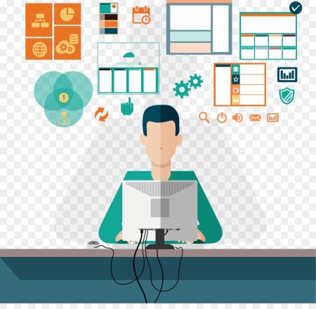 Разработчик иллюстрация