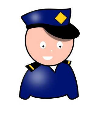 Полицейский клипарт