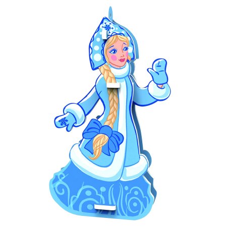 3d-пазл IQ Puzzle 3d Снегурочка (17005), 7 дет.
