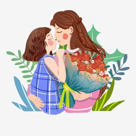 Мать и ребенок клипарт