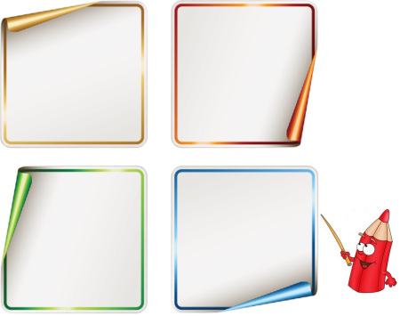 Стикеры для буклета